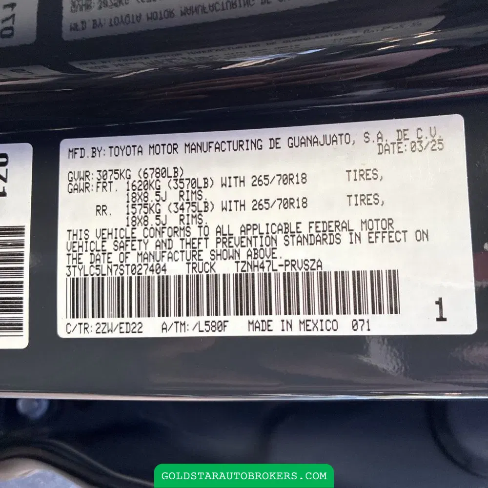 2025 Toyota Tacoma TRD Pro HV