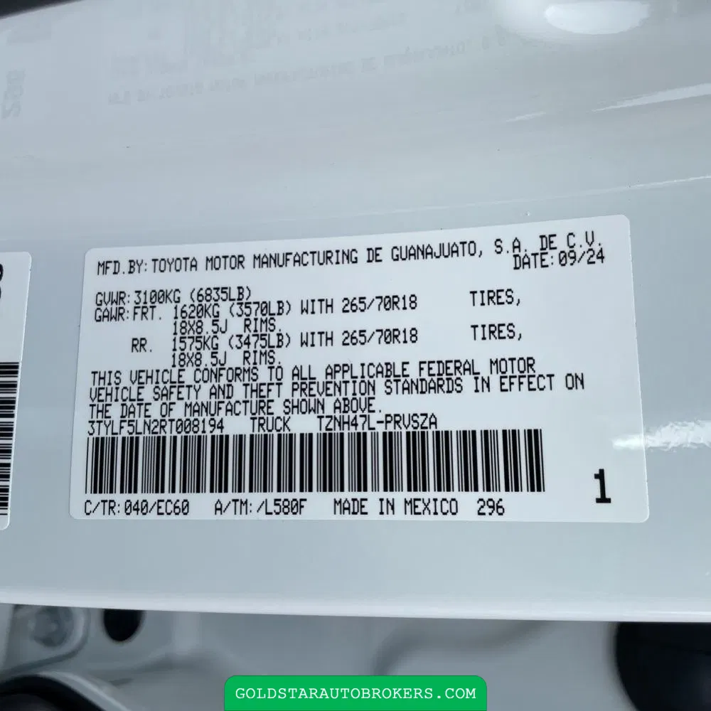 2024 Toyota Tacoma Trailhunter HV