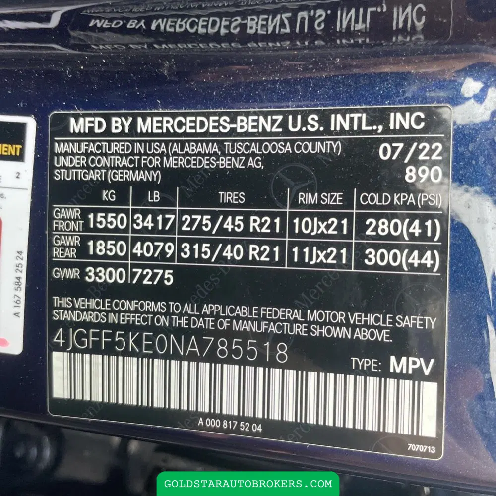 2022 Mercedes-Benz GLS GLS 450