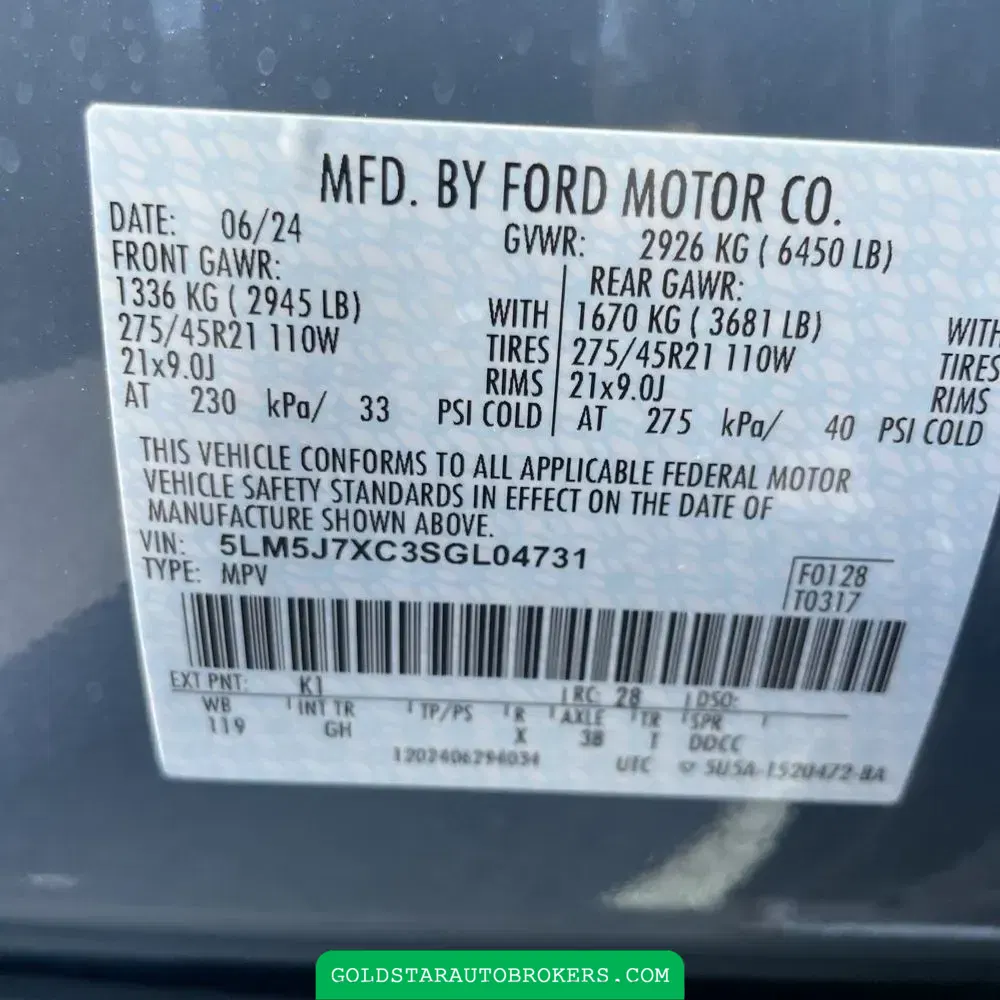 2025 Lincoln Aviator Reserve