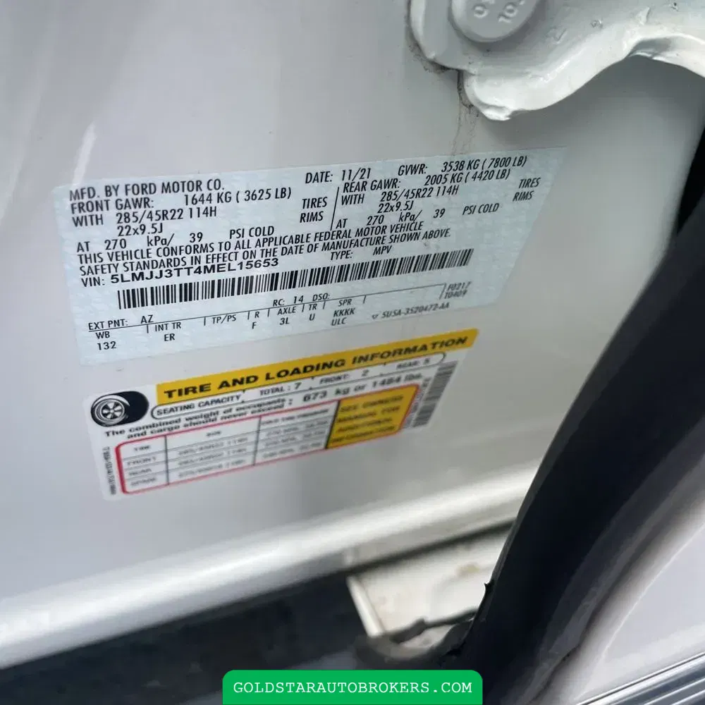 2021 Lincoln Navigator L Black Label