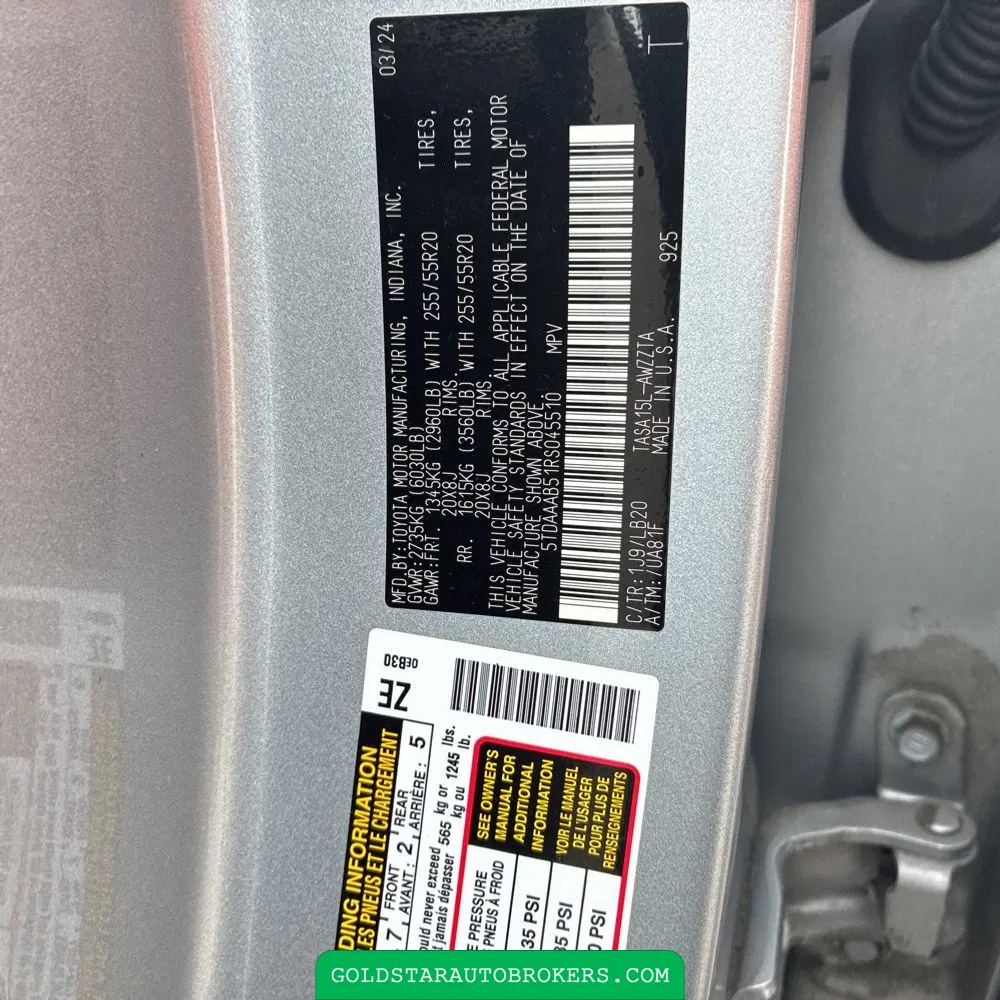 2024 Toyota Grand Highlander Platinum