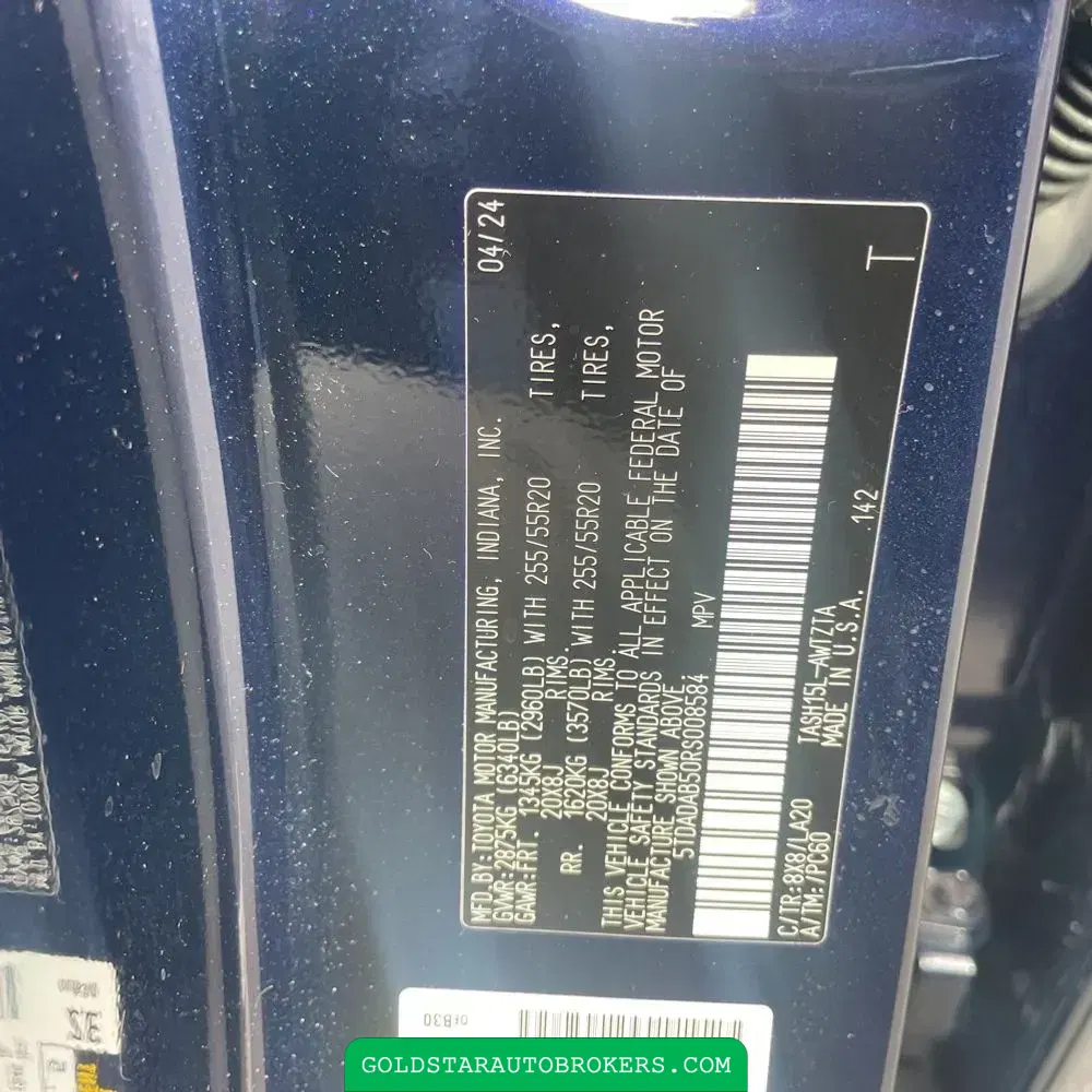 2024 Toyota Grand Highlander Hybrid MAX Platinum