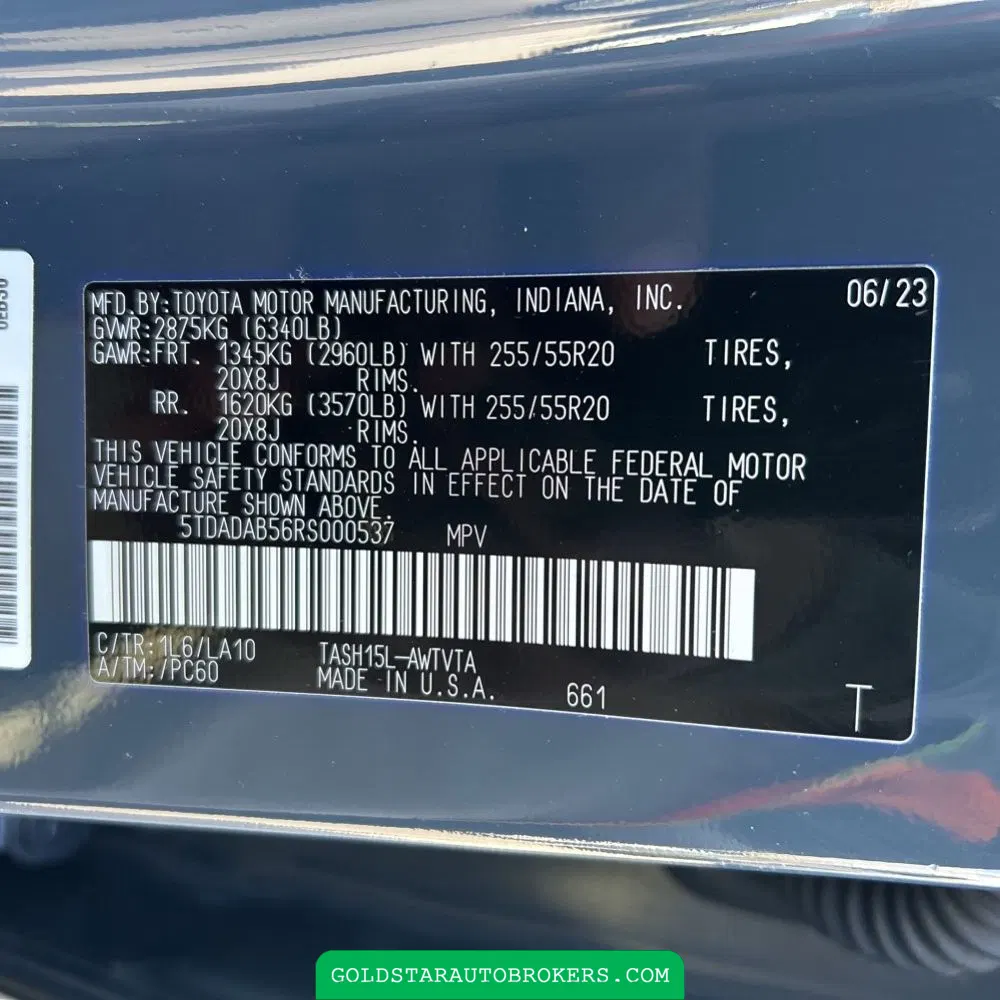 2024 Toyota Grand Highlander Hybrid MAX Limited