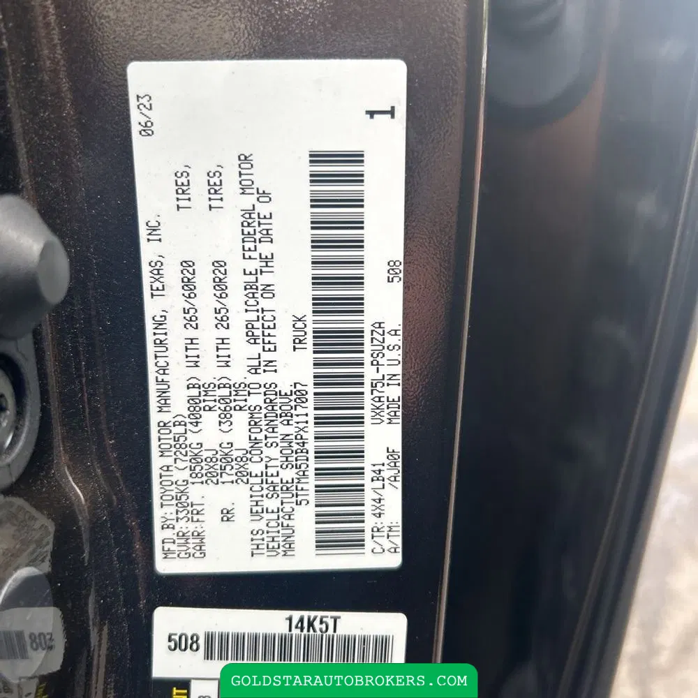 2023 Toyota Tundra 1794 Edition