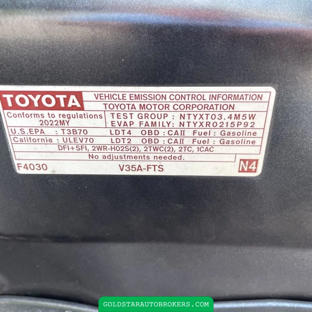 2022 Toyota Tundra 1794 Edition