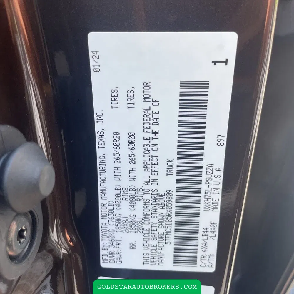 2024 Toyota Tundra 1794 Edition HV