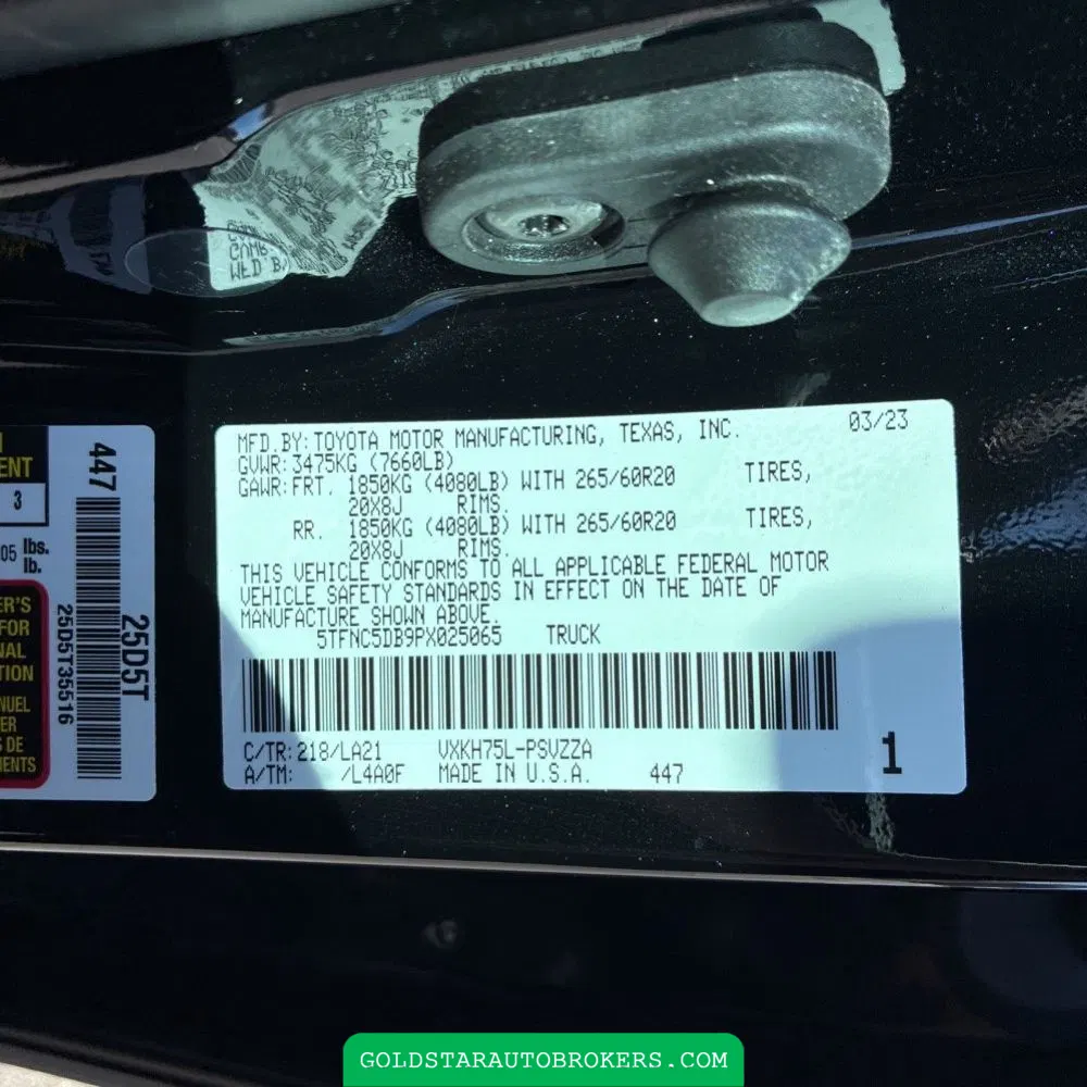 2023 Toyota Tundra Platinum HV