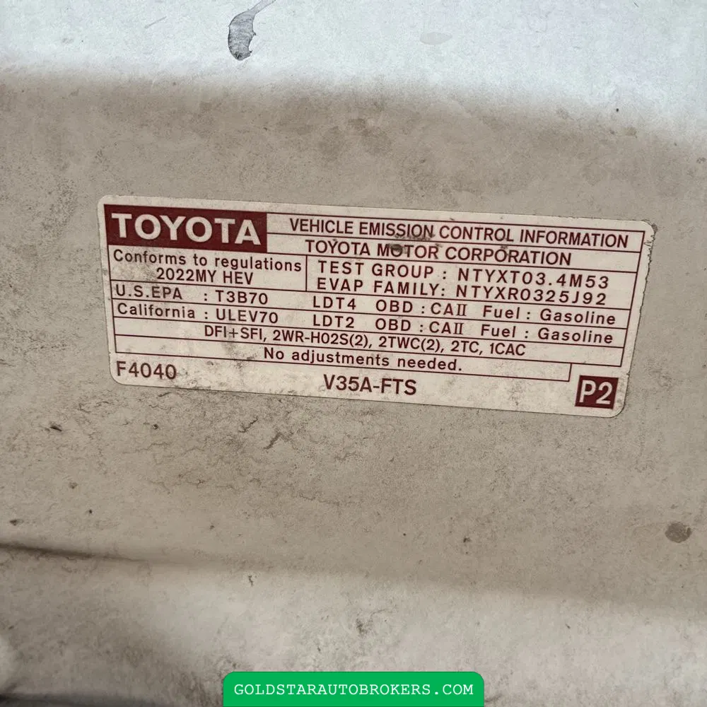 2022 Toyota Tundra Platinum HV