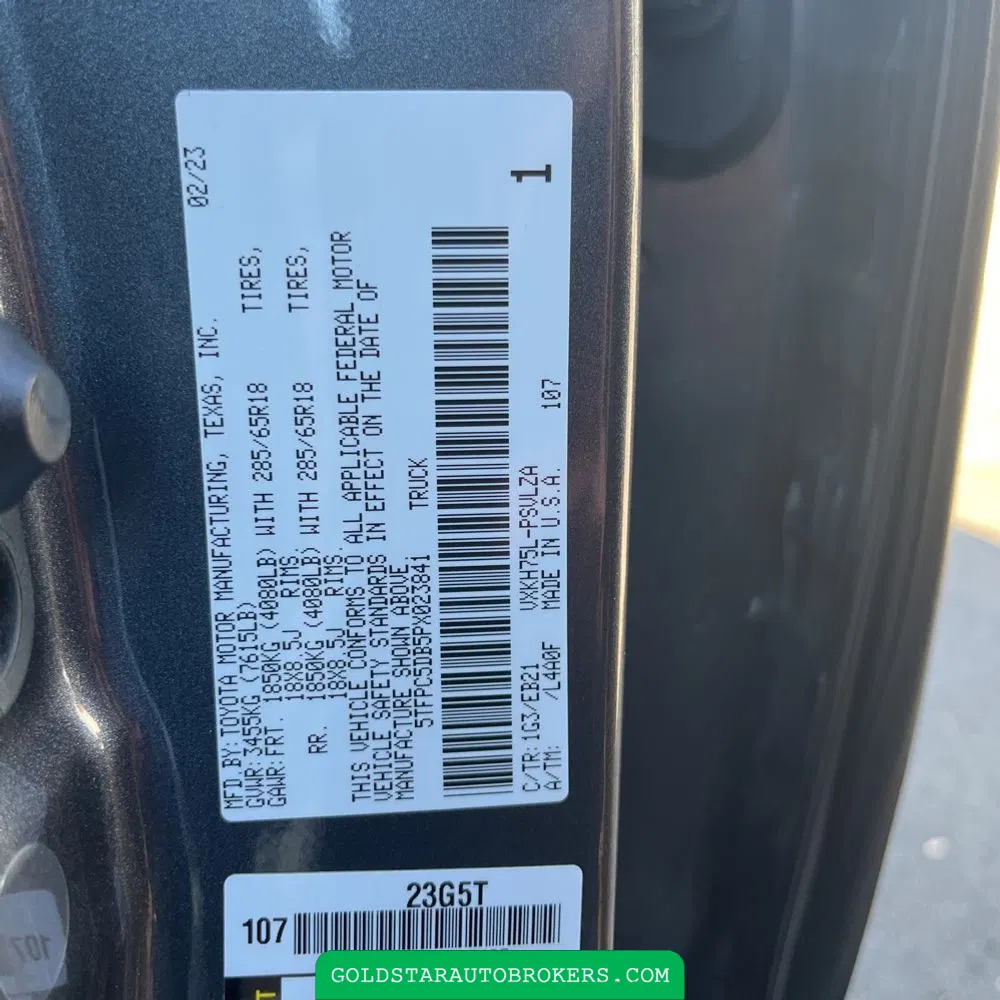 2023 Toyota Tundra TRD Pro HV