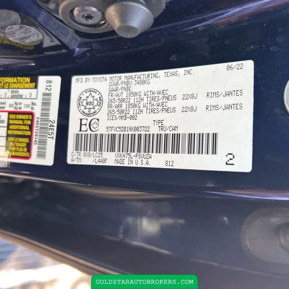 2022 Toyota Tundra Capstone Hybrid