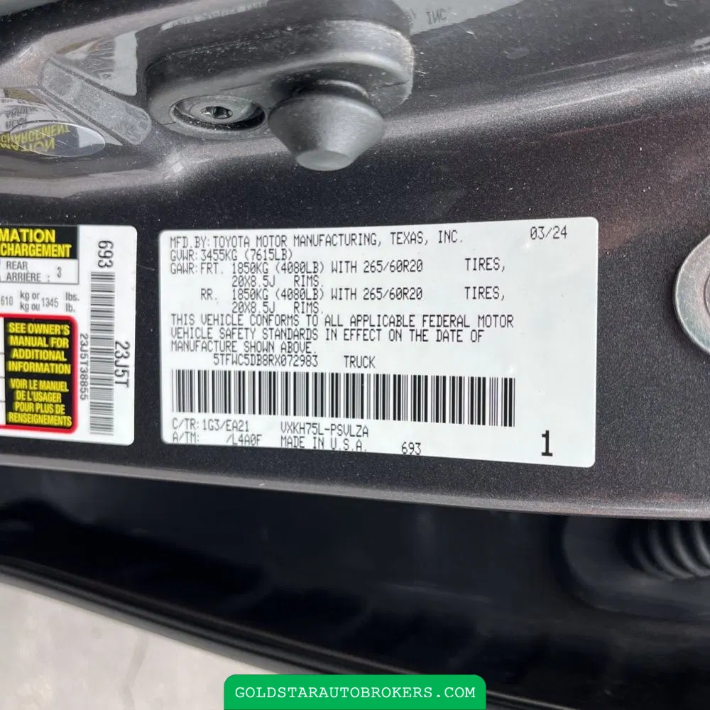 2024 Toyota Tundra Limited HV