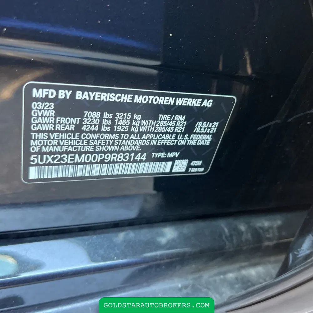 2023 BMW X7 XDrive40i