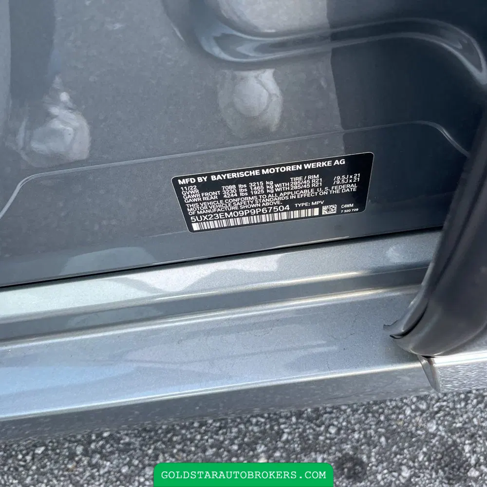 2023 BMW X7 XDrive40i