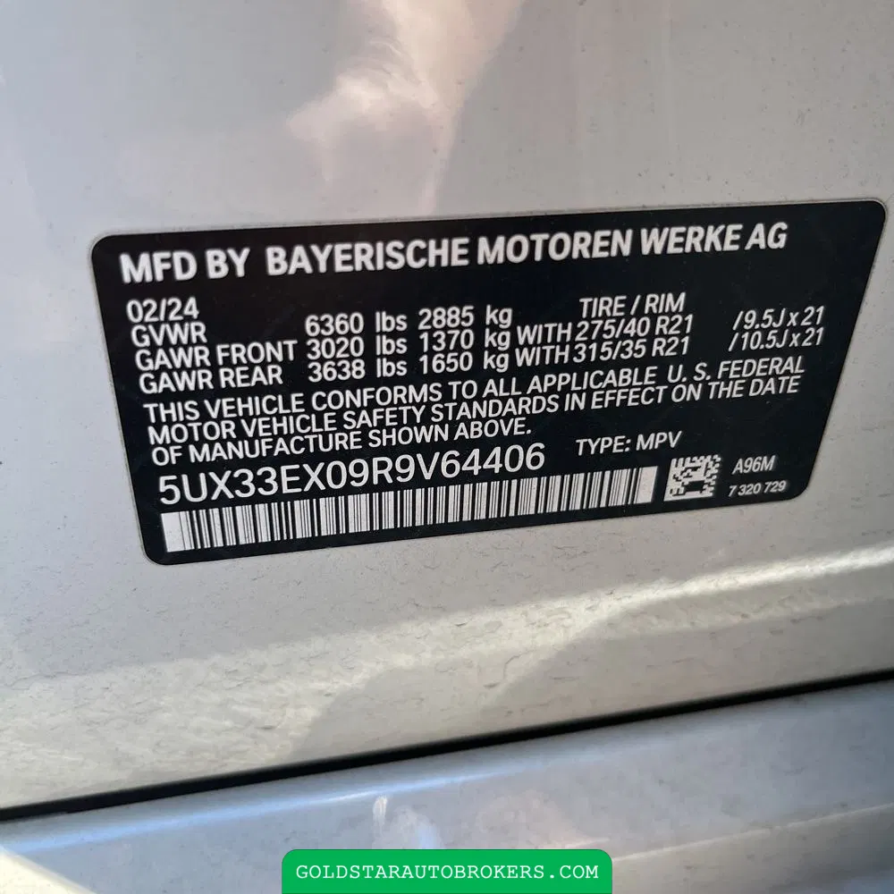 2024 BMW X6 XDrive40i