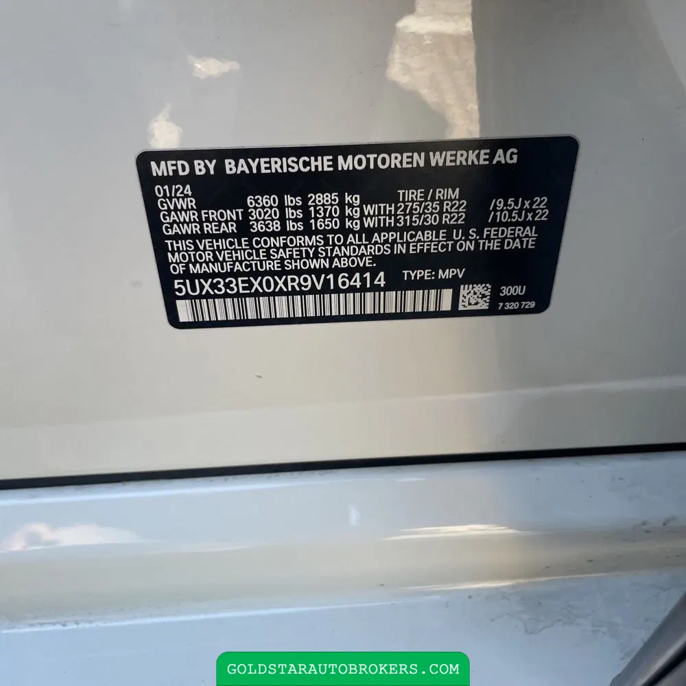 2024 BMW X6 XDrive40i
