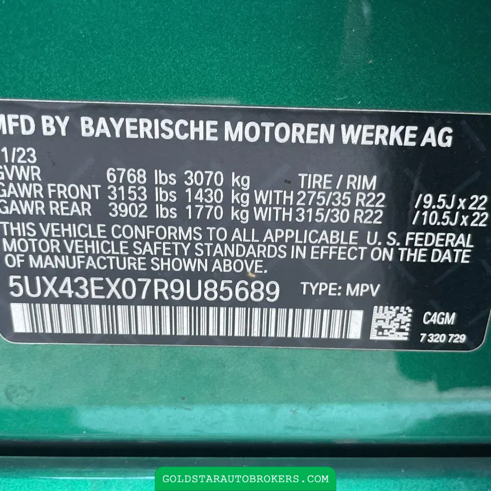 2024 BMW X6 M60i