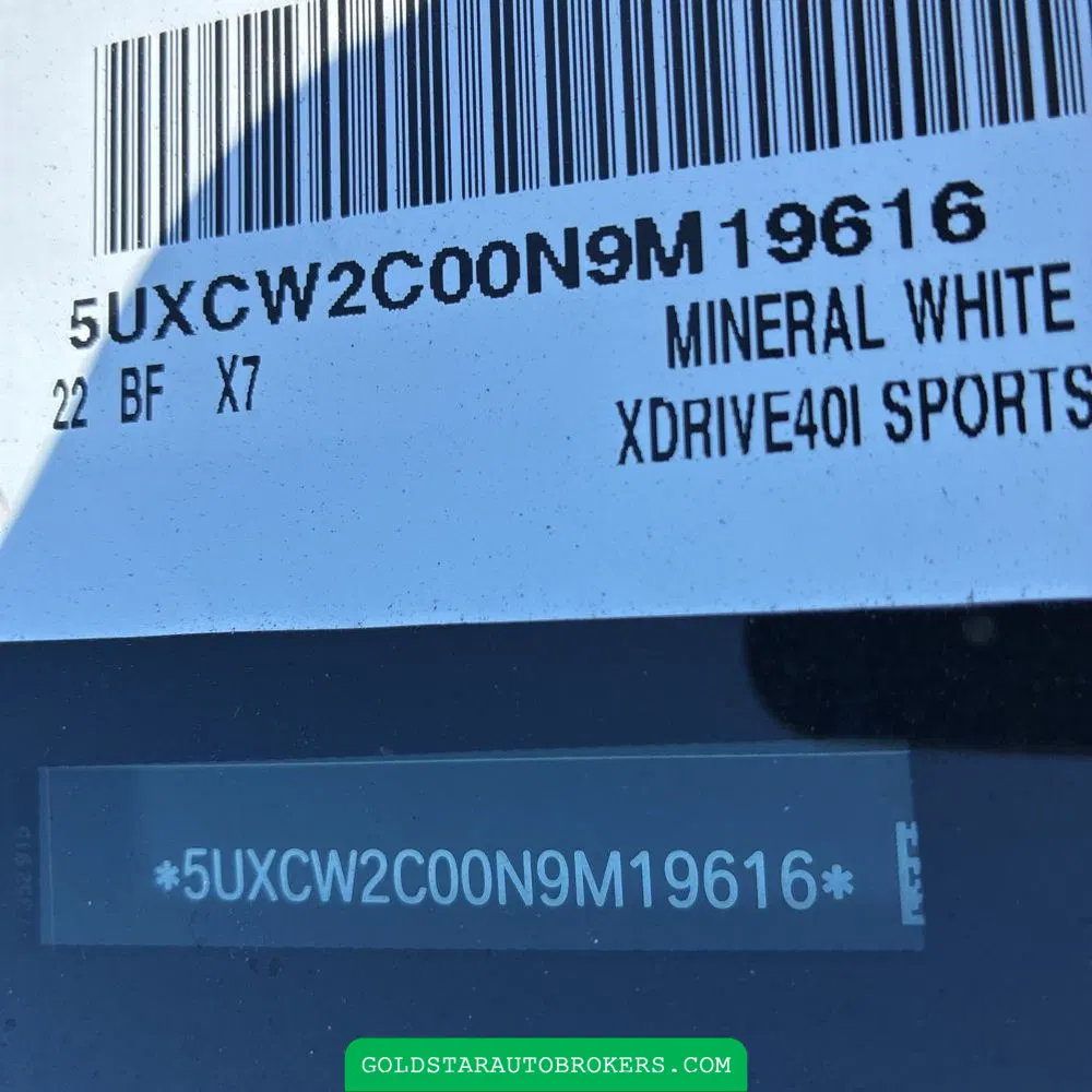 2022 BMW X7 XDrive40i