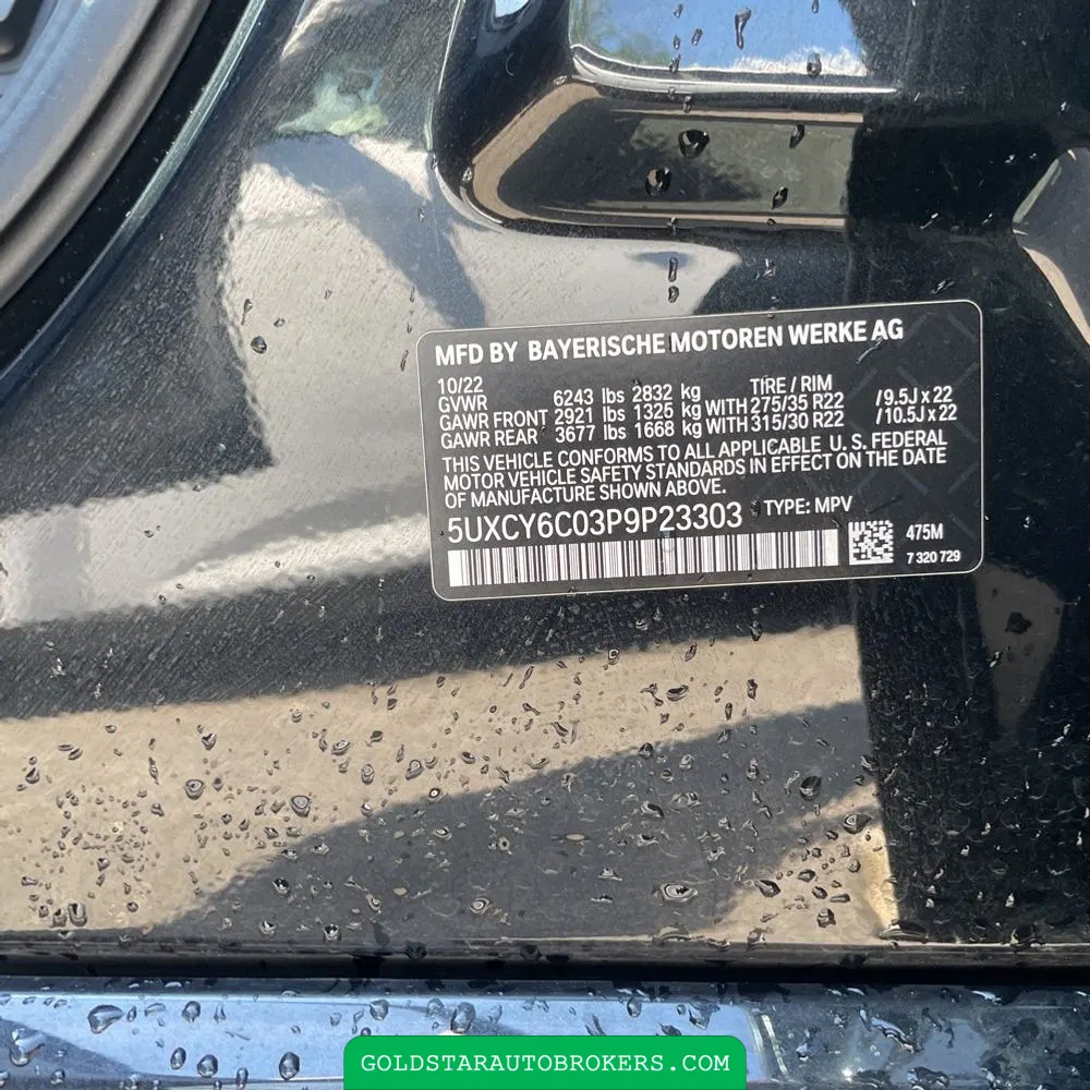 2023 BMW X6 XDrive40i