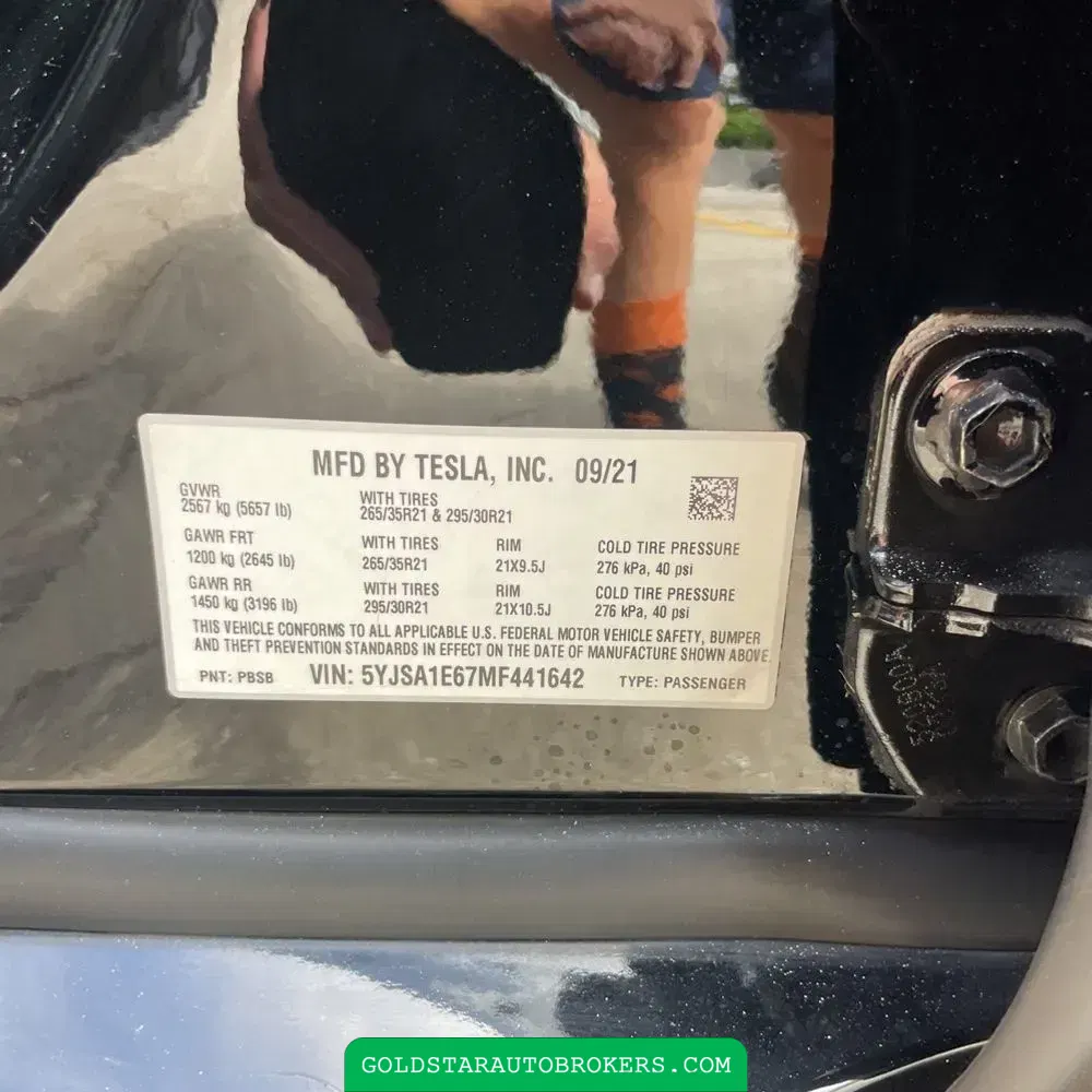 2021 Tesla Model S Plaid