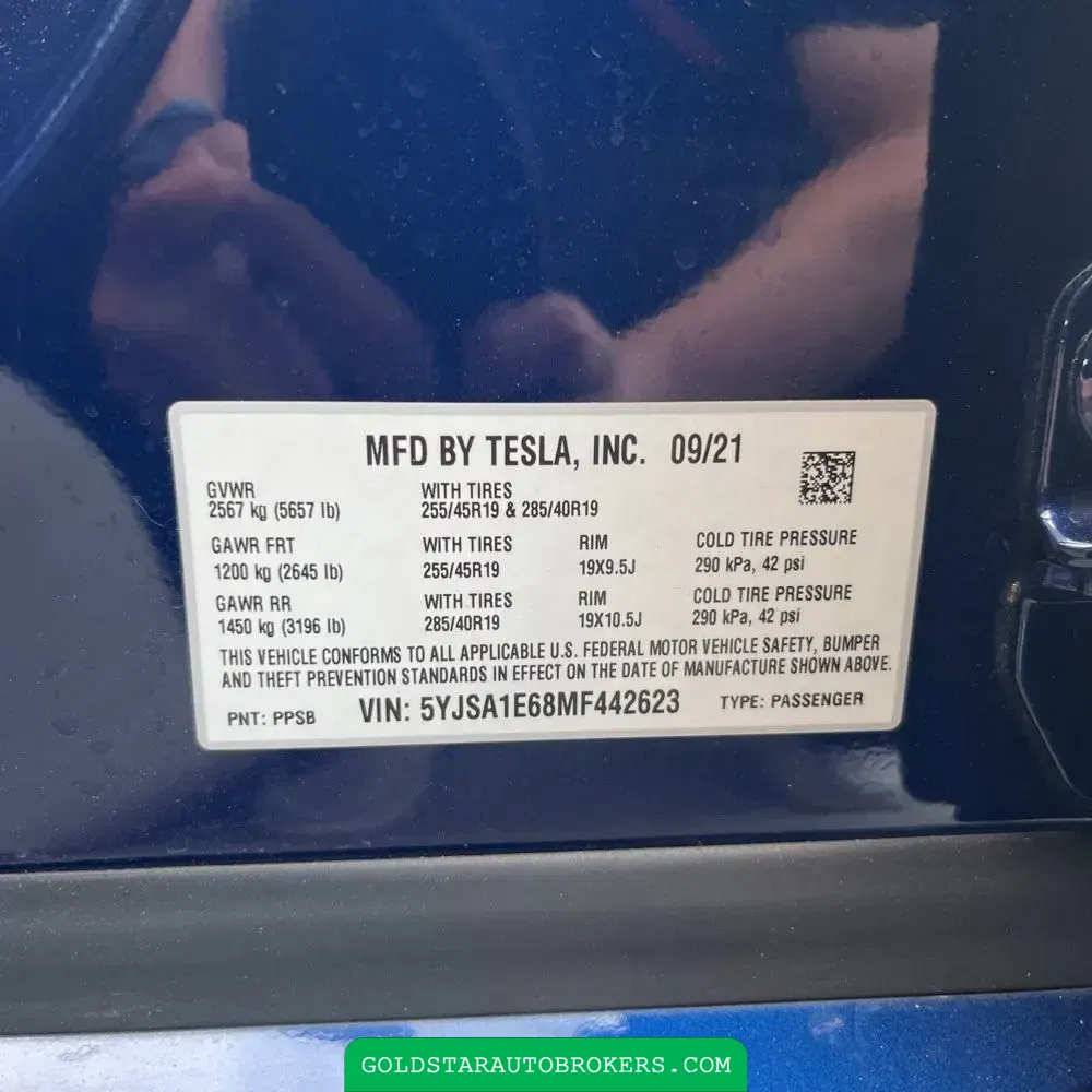 2021 Tesla Model S Plaid