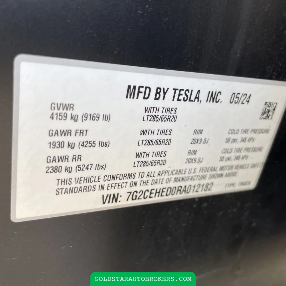 2024 Tesla Cybertruck Base