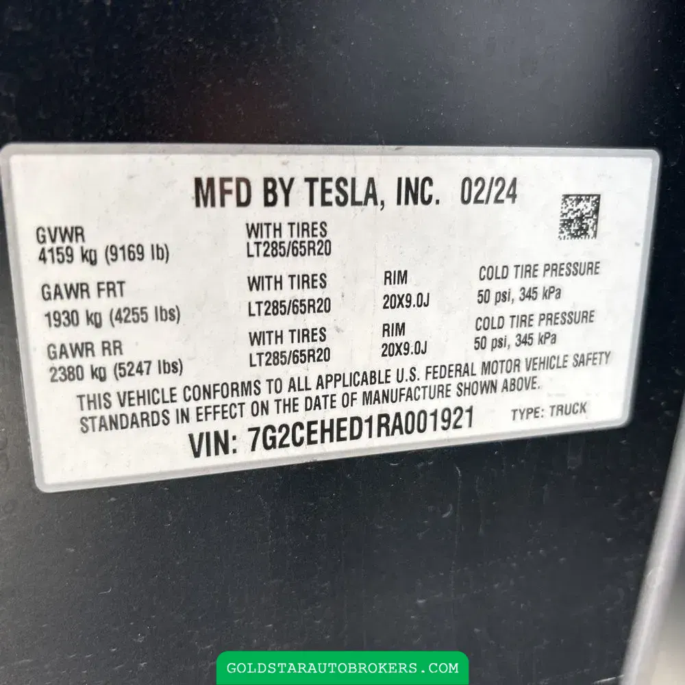 2024 Tesla Cybertruck Base