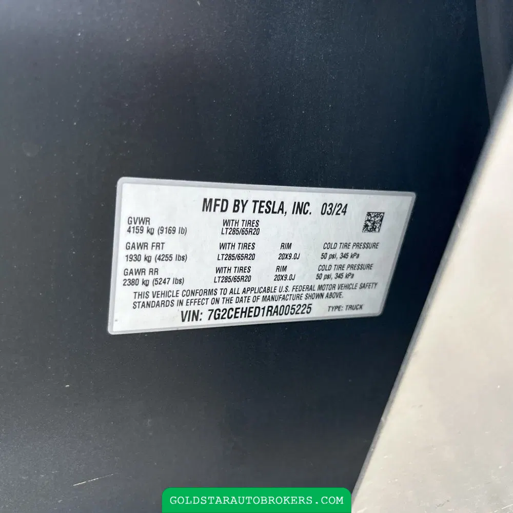 2024 Tesla Cybertruck Base