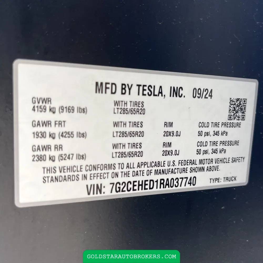 2024 Tesla Cybertruck Base