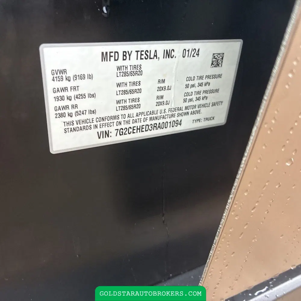 2024 Tesla Cybertruck Base