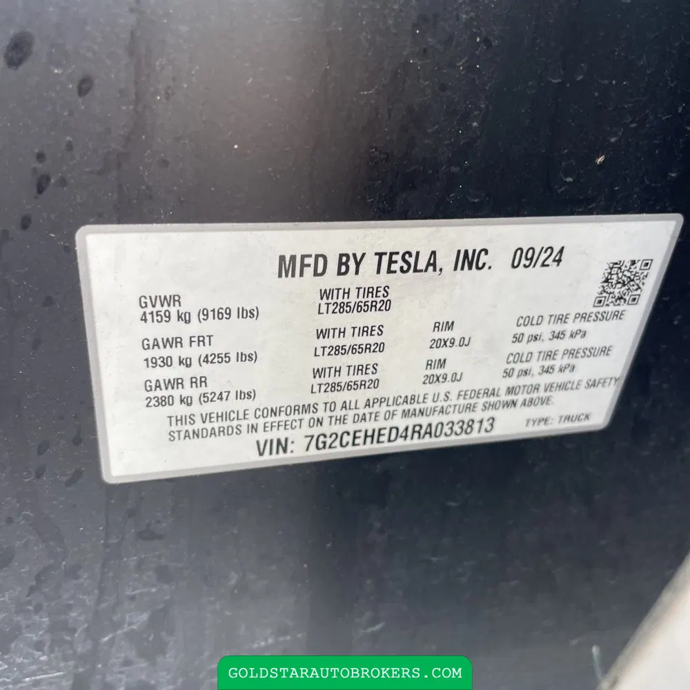 2024 Tesla Cybertruck Base