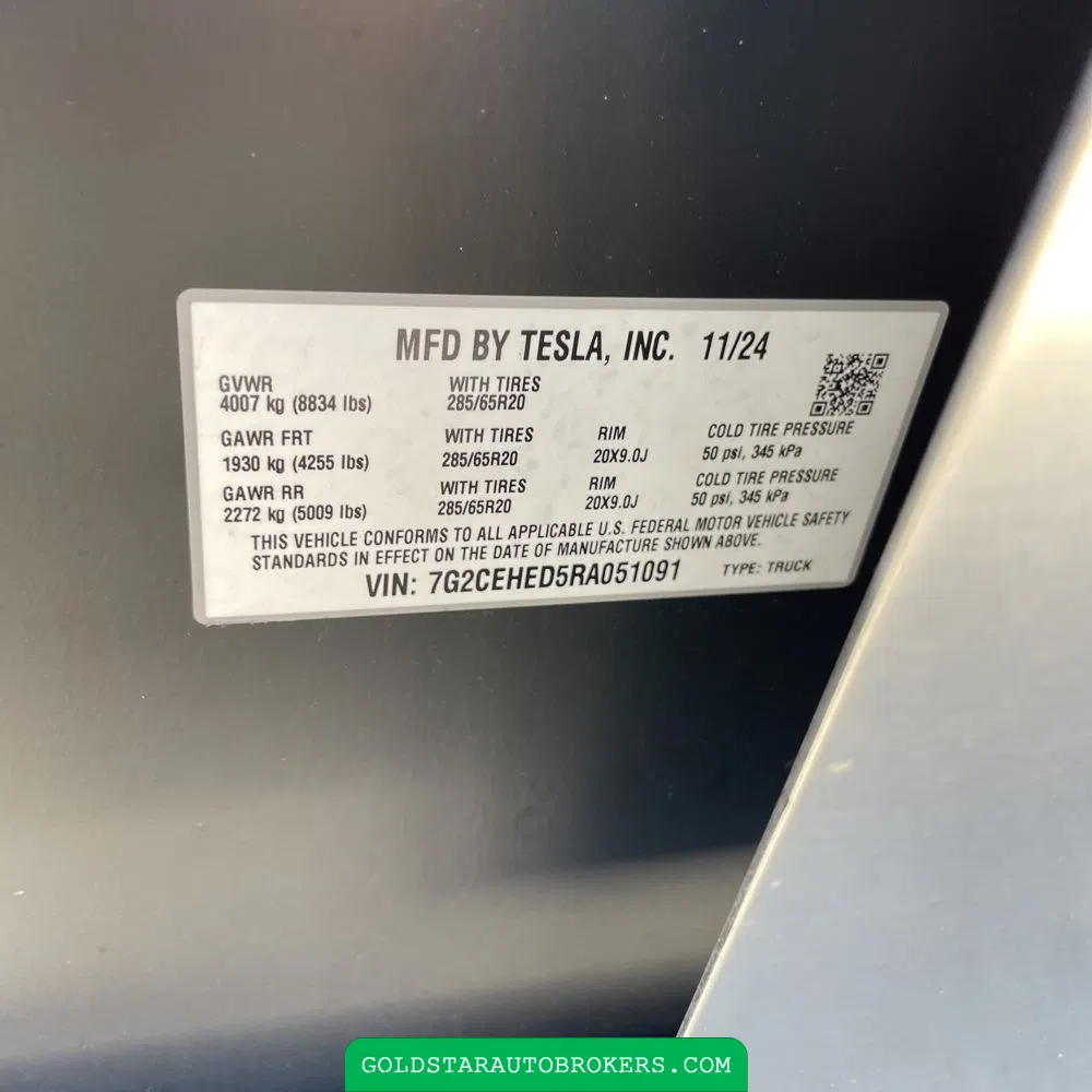2024 Tesla Cybertruck Base