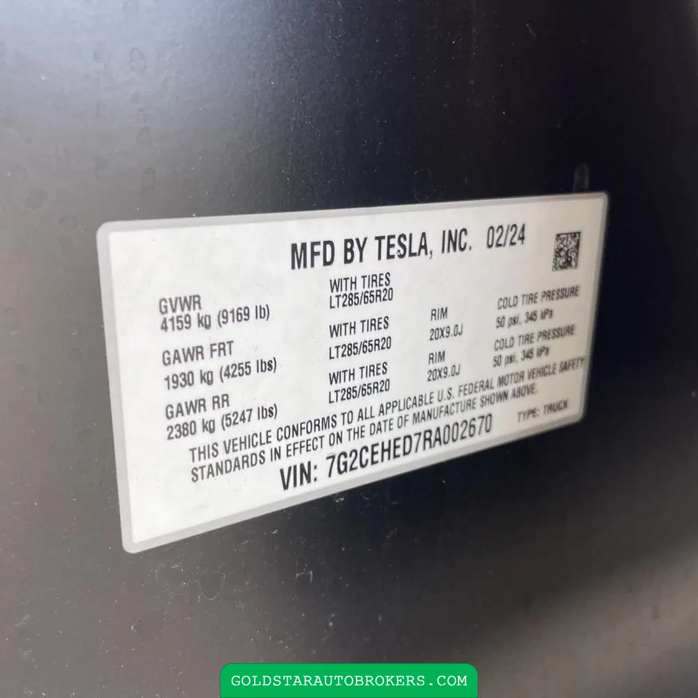 2024 Tesla Cybertruck Base