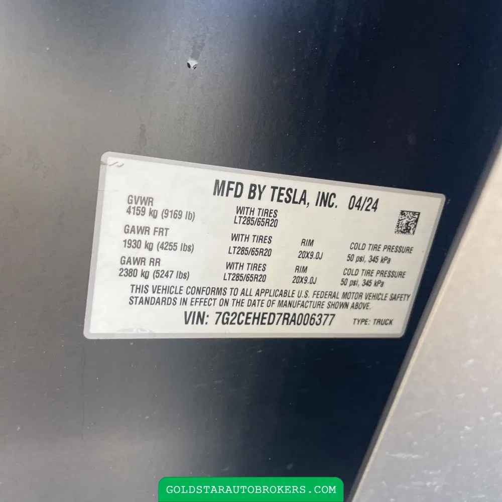 2024 Tesla Cybertruck Base