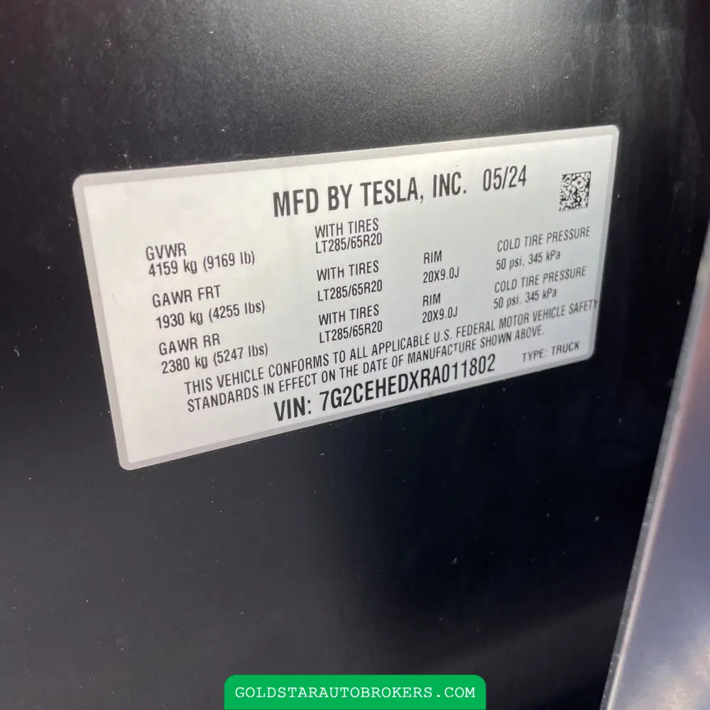 2024 Tesla Cybertruck Base