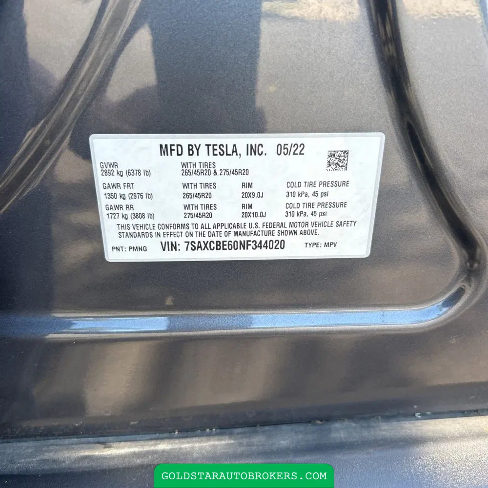 2022 Tesla Model X Plaid