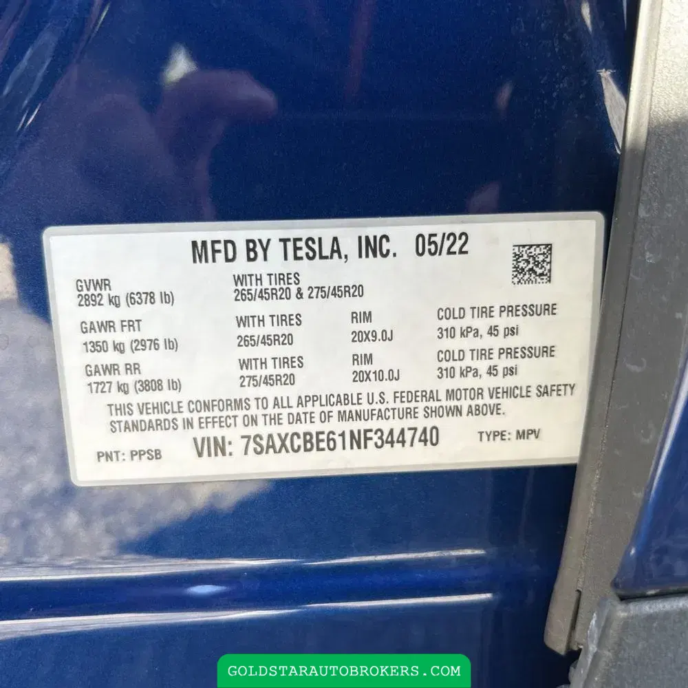 2022 Tesla Model X Plaid