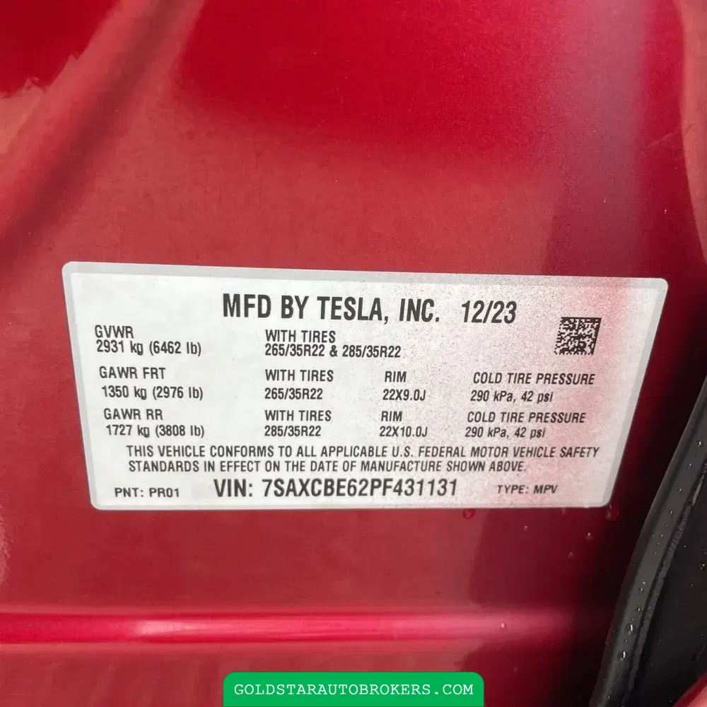 2023 Tesla Model X Plaid