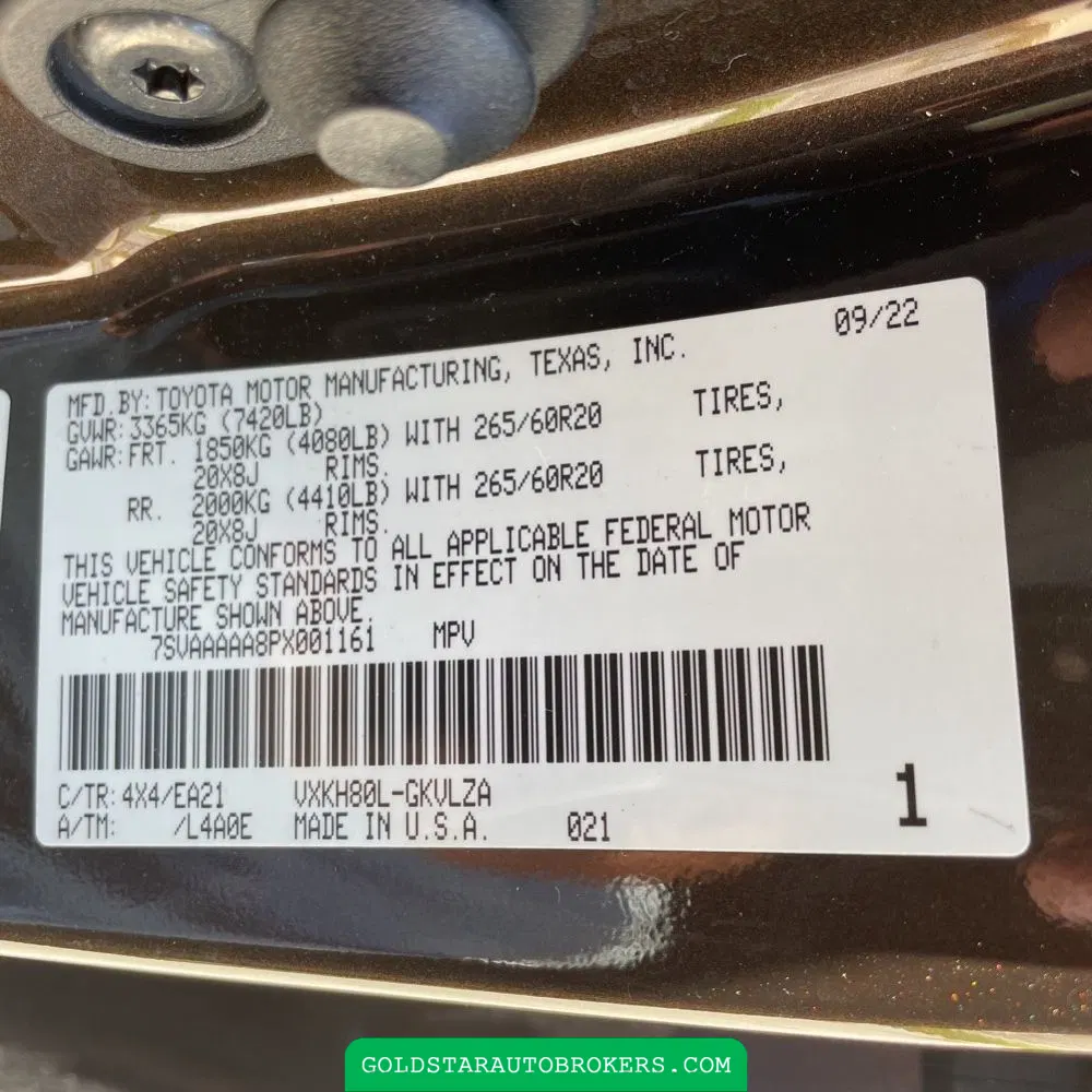 2023 Toyota Sequoia Limited