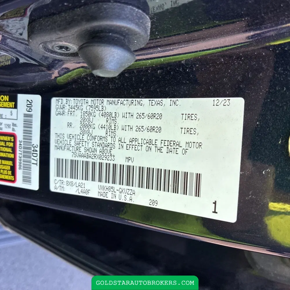 2024 Toyota Sequoia Platinum
