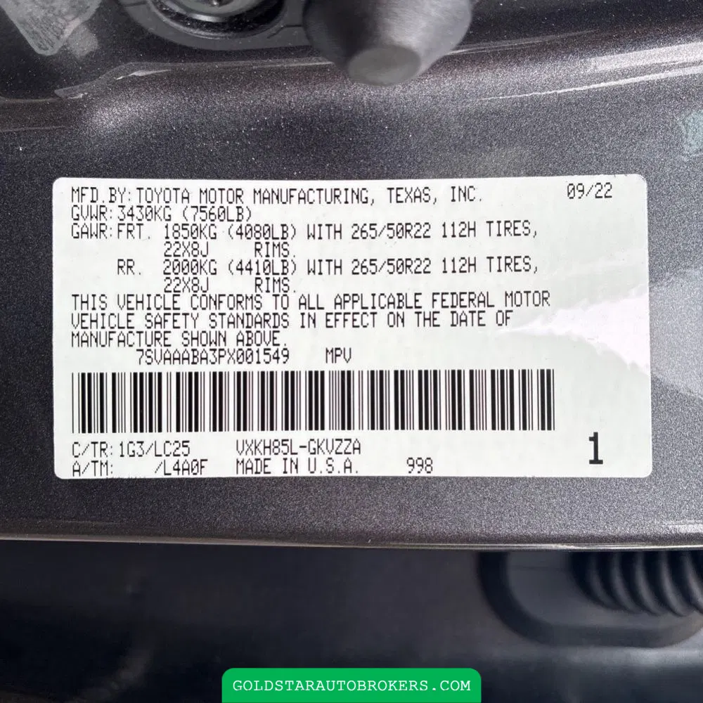 2023 Toyota Sequoia Capstone