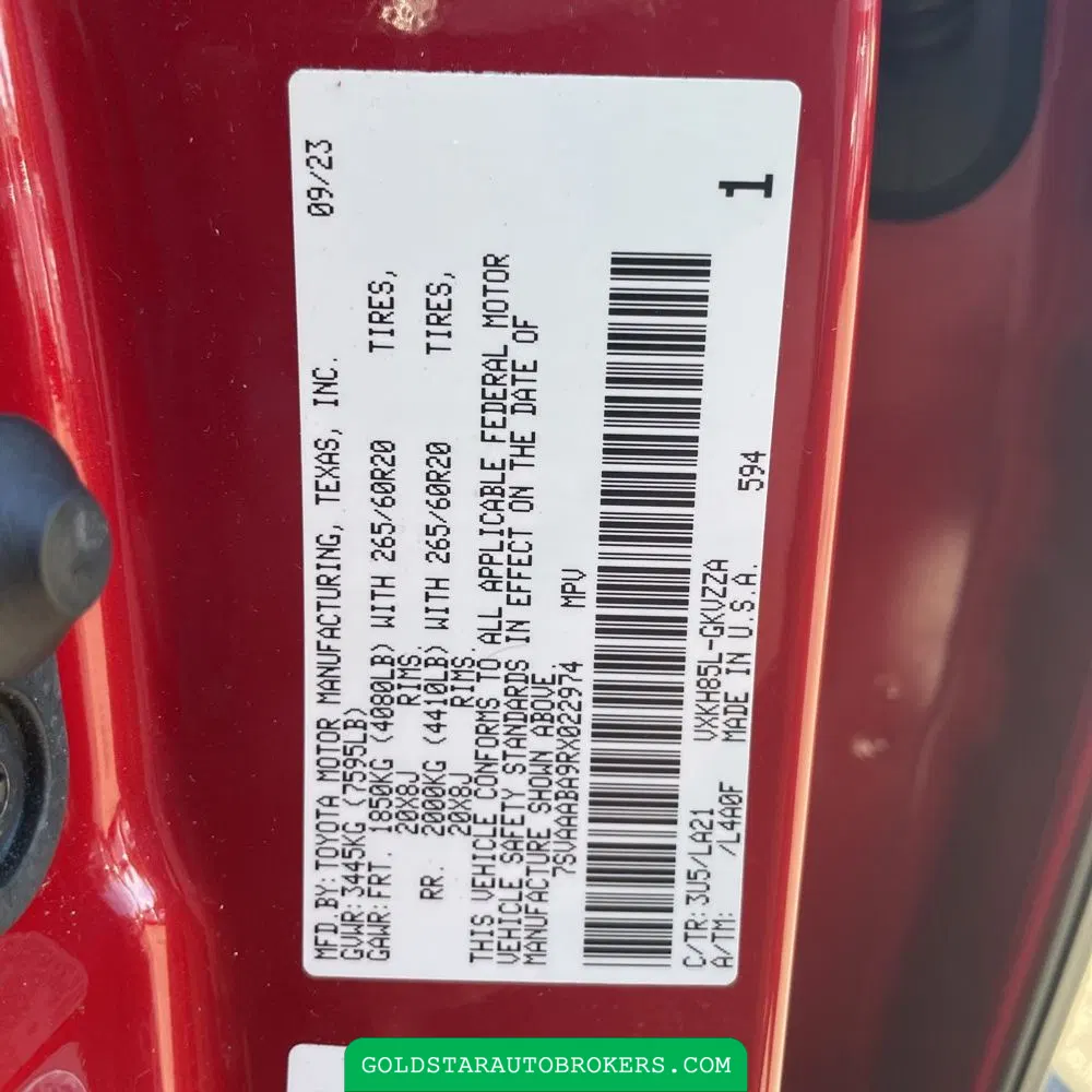 2024 Toyota Sequoia Platinum