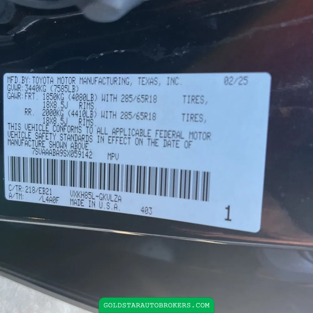 2025 Toyota Sequoia TRD Pro