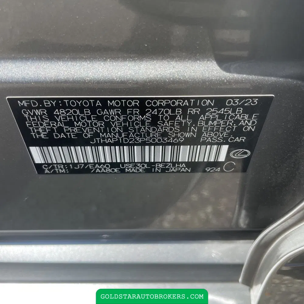 2023 Lexus IS 500 F SPORT Performance Premium
