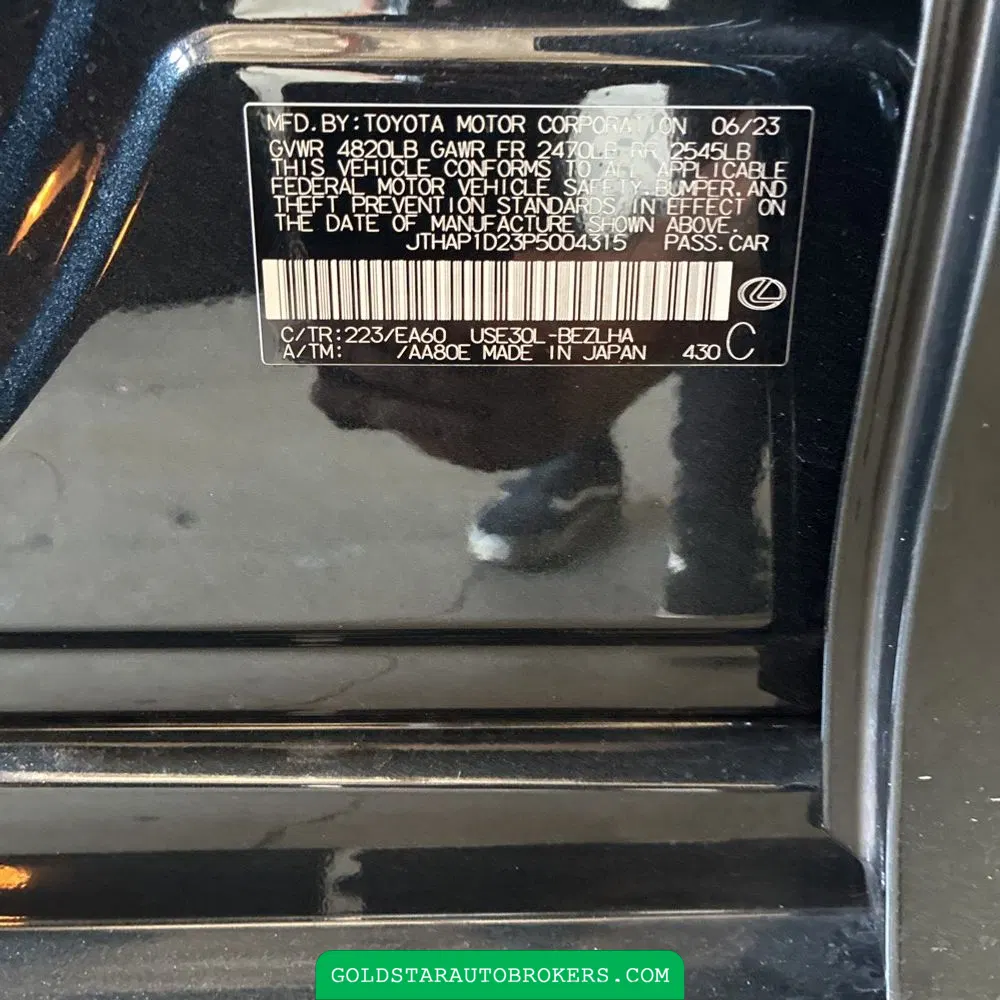 2023 Lexus IS 500 F SPORT Performance Premium