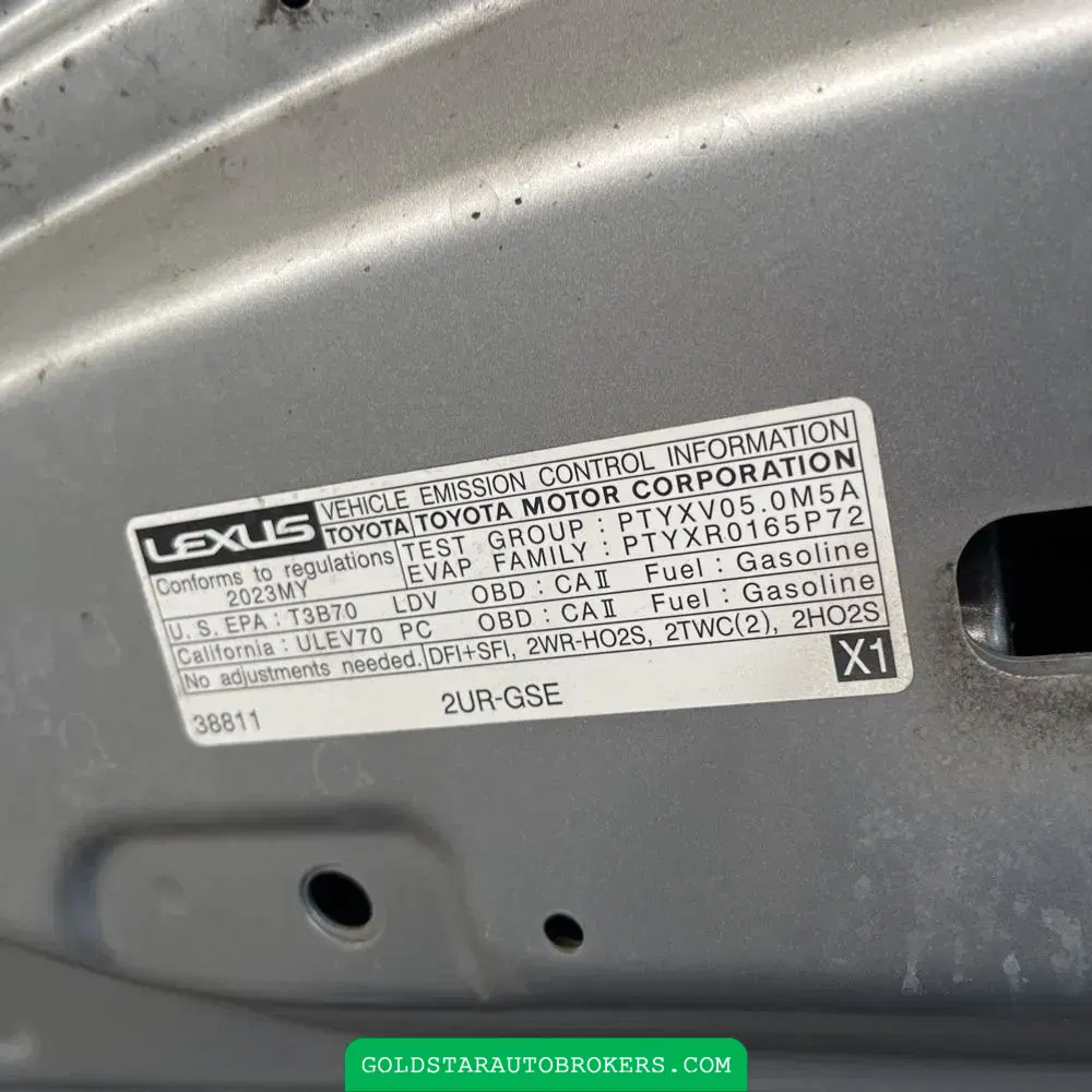 2023 Lexus IS 500 F SPORT Performance Premium