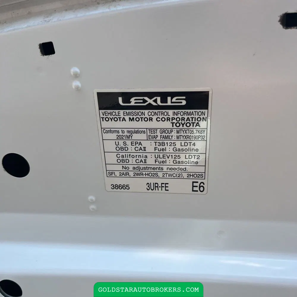 2021 Lexus LX 570 Three-Row