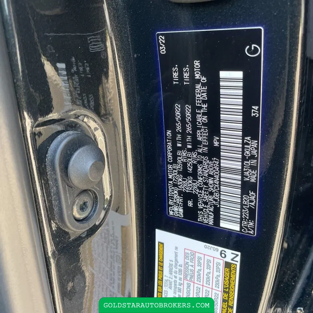 2022 Lexus LX 600 Luxury