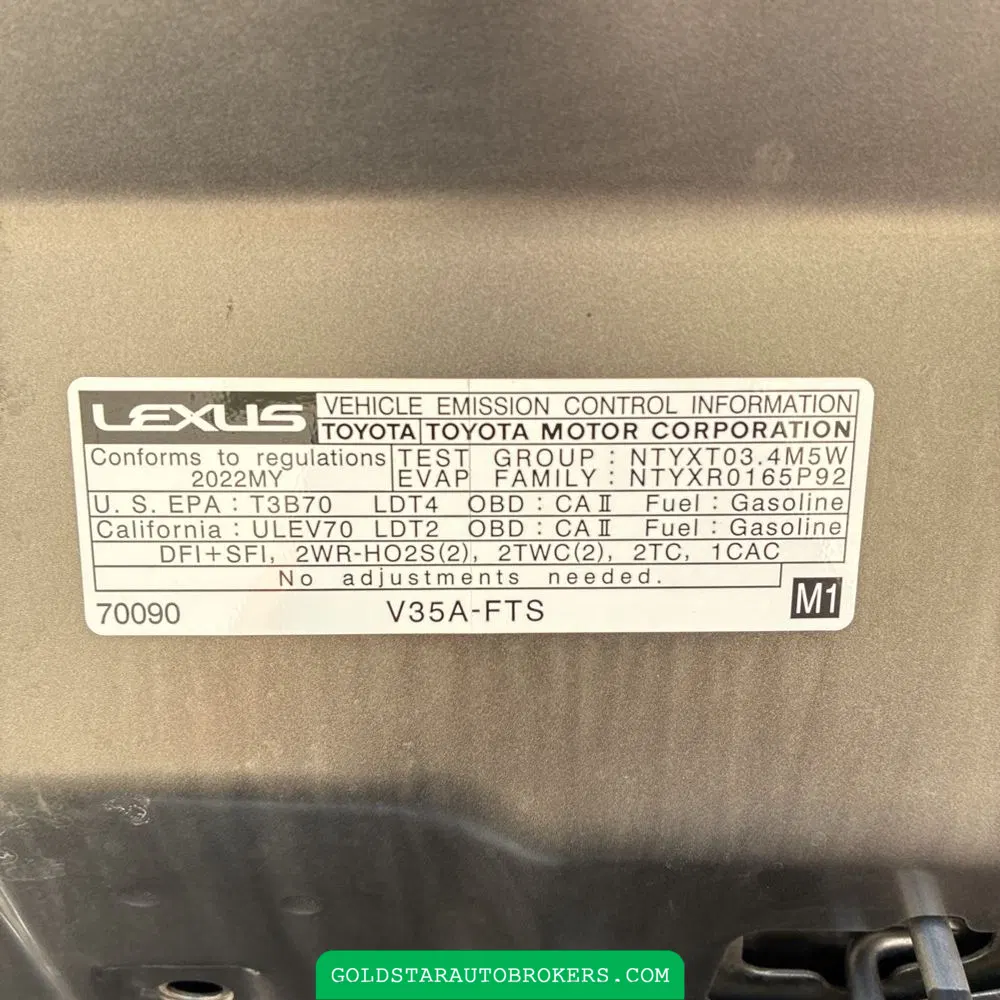 2022 Lexus LX 600 Luxury