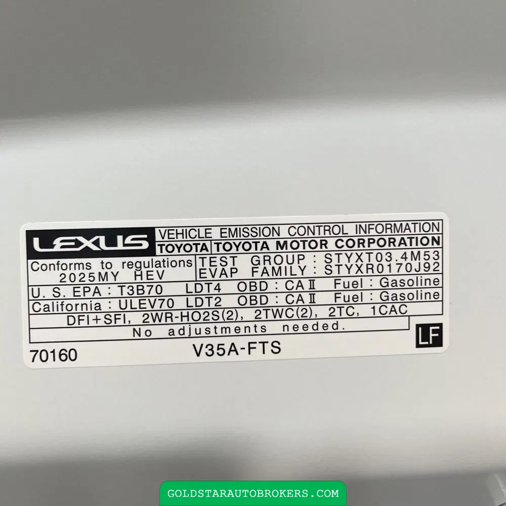 2025 Lexus LX 700h Luxury